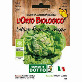 L’Orto Biologico - Lattuga Regina Di Maggio - Sementi Dotto